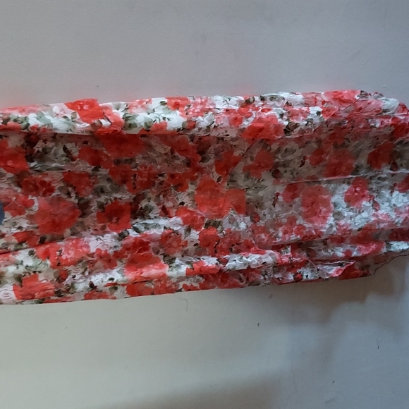 Plus Size 3X Denim and Lace HI Lo Strapless Dress 👗 😍 - Picture 4 of 10